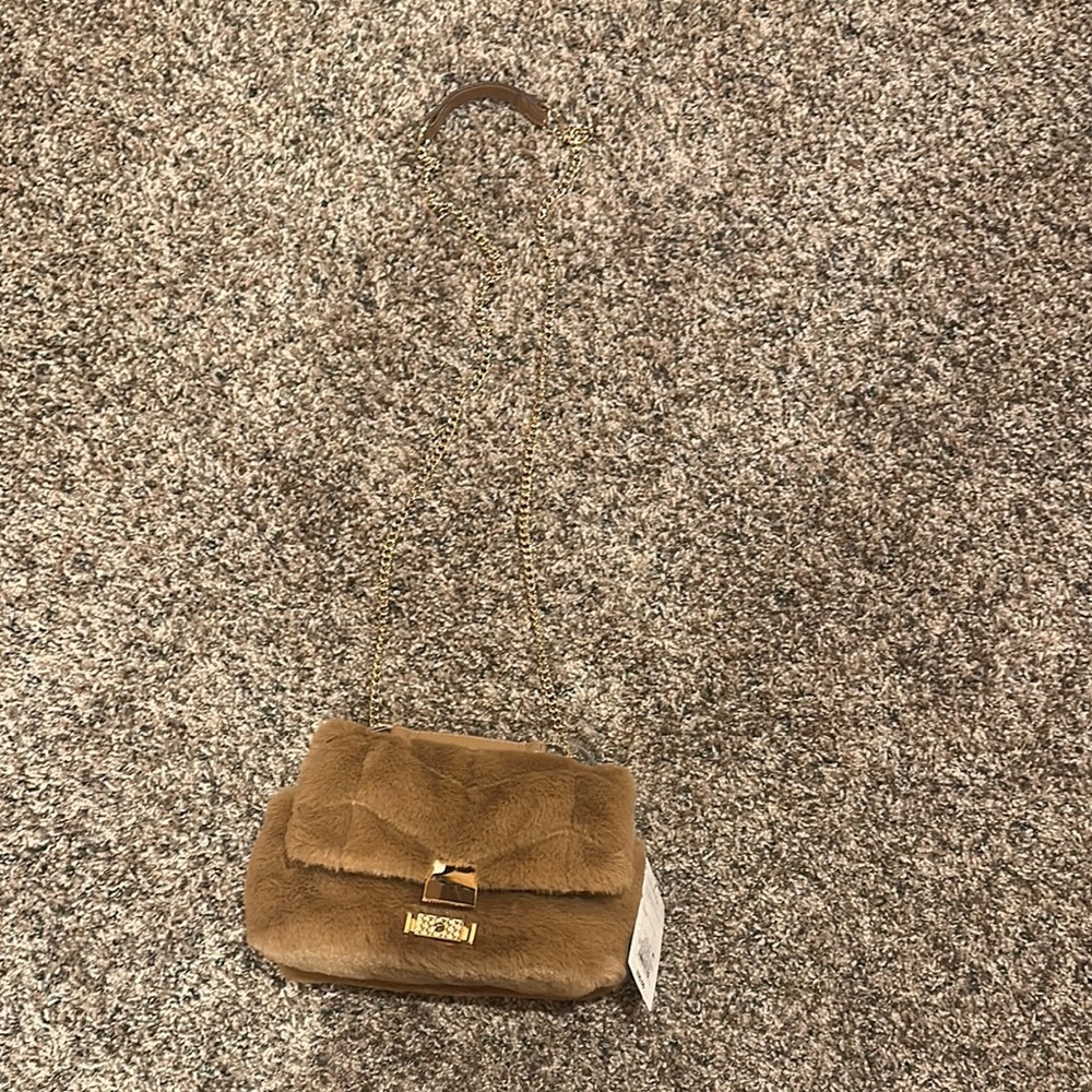 A New Day Brown Cork-Like Crossbody Bag - Picture 11 of 12